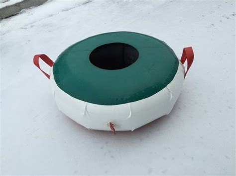 Как правильно надуть ватрушку для катания (тбюинг)