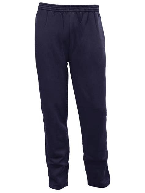 Navy Tracksuit Bottoms Non Cuff 2602 Quality Schoolwear