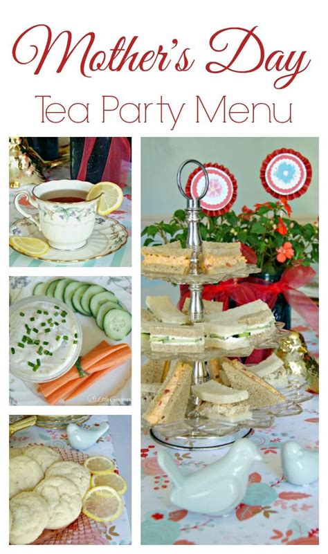 Tea Party Menu Ideas | Examples and Forms