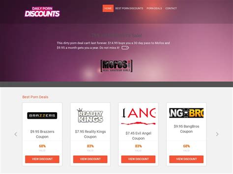 Daily Porn Discounts AdultSpy
