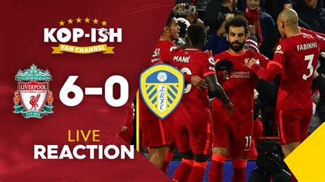 Rampant Reds Score Six Liverpool 6 0 Leeds United Live Instant