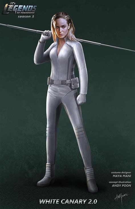 Image White Canary 20 Concept Artpng Arrowverse Wiki Fandom