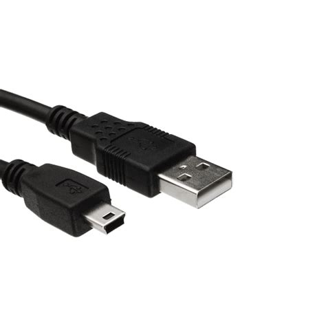 Кабель MiniUSB черный 3 метра купить в СПб | Умные Модули - SMDX.RU