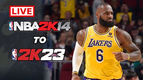 Nba 2k14 To Nba 2k23 Gameplay Live 1 Mackubex Roster October 2022