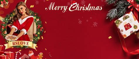 Amazon Rslove Christmas Lingerie For Women Sexy Santa Babydoll Chemise Mrs Claus Costume