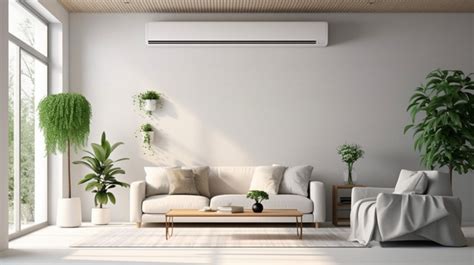 ruang tamu  luas  bergaya  ac mockup mewah modern