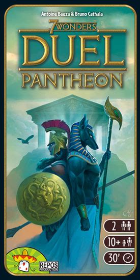 7 Wonders: Duel Pantheon Expansion Review | Board Game Quest