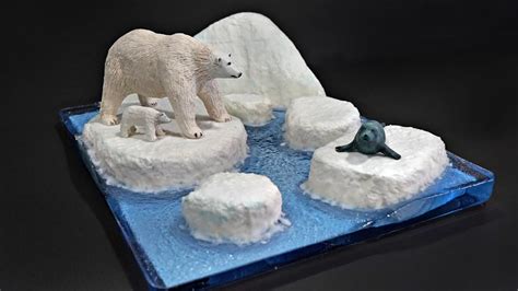 Polar Bear Habitat Diorama