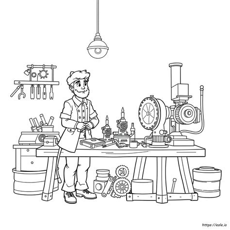 Invention Coloring Pages