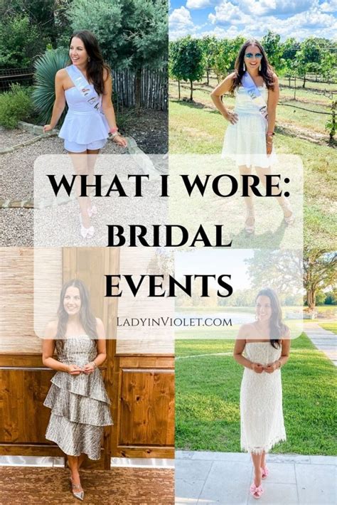 What To Wear As The Bride To Be For Wedding Events Lady In Violetlady