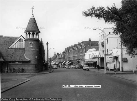 Photo Of Walton On Thames High Street C1955