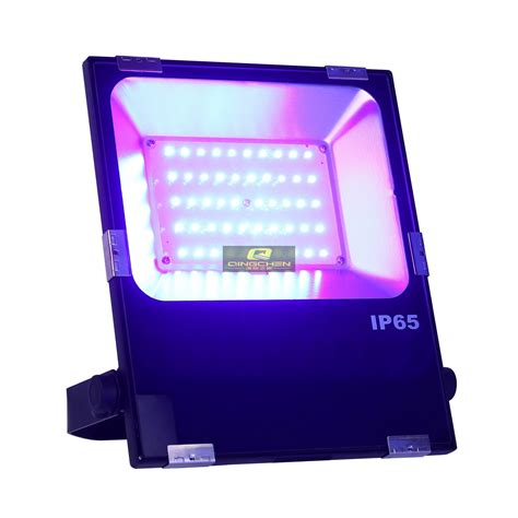 50W 365nm 395nm Ultra Violet LED Flood Light UV LED LIGHT