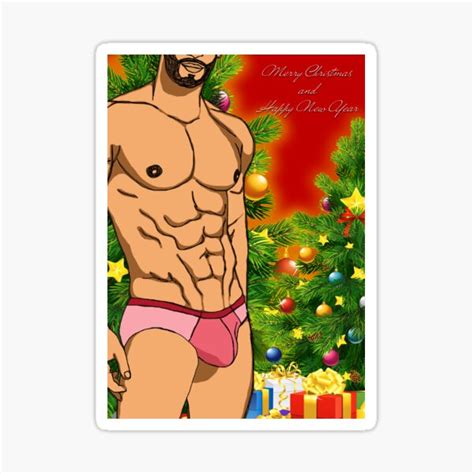 Christmas Gay Art New Year Gay Art Male Art Prints Nude Art Men Sketches Of Men Male