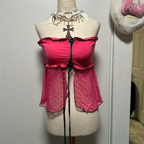 Very Cute Sexy Lingerie Tube Top Stretchy Comfy Depop