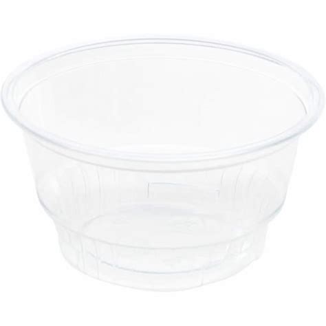 Clear Plastic Ice Cream and Yogurt Cups with Dome Lids (5 oz, 50 Pack ...