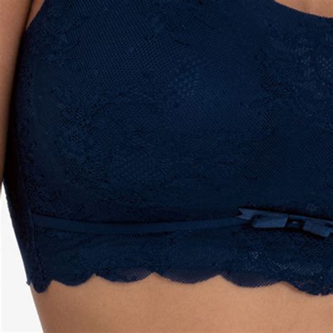 Anita Lingerie Essential Lace Bralette Navy Annadiva