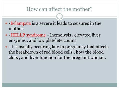 Toxemia In Pregnancy Ppt