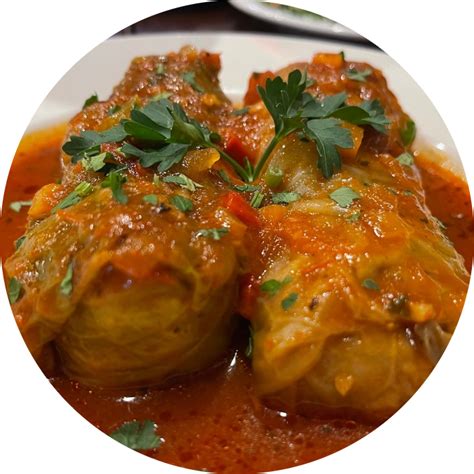 Meat And Basmati Stuffed Cabbage 12 Tray Thanksgiving Menu Allan