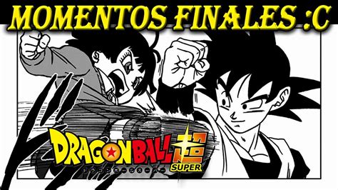 Manga Dragon Ball Super Spoilers Momentos Emotivos Finales Pan Y