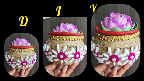 pot decoration ideas   decorate matka pot decoration  home