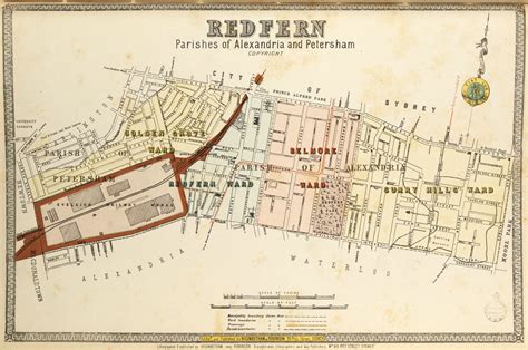 Redfern Borough Map Available To Purchase As An Archival Print