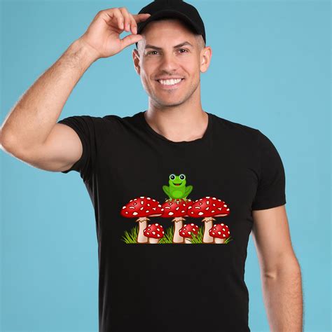 Mushroom Shirt Frog Shirt Frog And Toad Shirt Mushroom Tshirt Frog