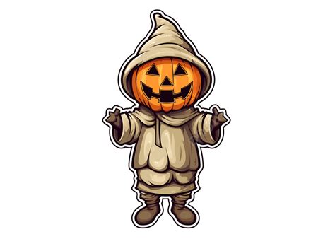 The Pumpkin Patch Portal Cartoon Halloween Sticker Png Transparent