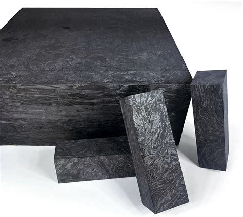 Forged Carbon Fiber Block Thick X Elevated Materials