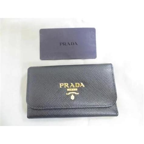 Prada プラダ Prada 6連キーケース 1pg222 サフィアーノレザー 革 黒 の通販 By プラダを着た悪魔s Shop