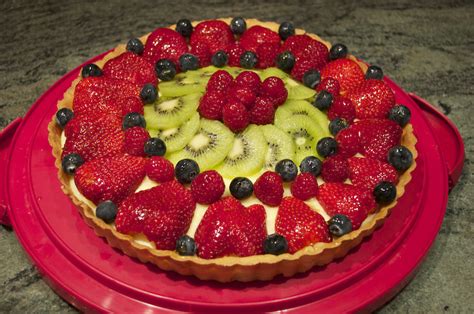 Strawberry Fruit Tart Jeffs Baking Blog