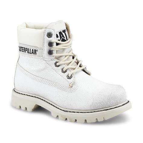 Cat Footwear Womens Colorado Burnish Bright White Boot Shop Your Way