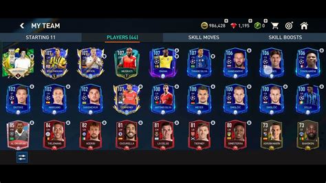 Rate My Fifa Mobile Squad 1 10 Youtube