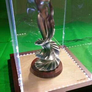 X X Display Case For Hot Toy Figures Scale Statue Doll Led Light Storage Cabinet