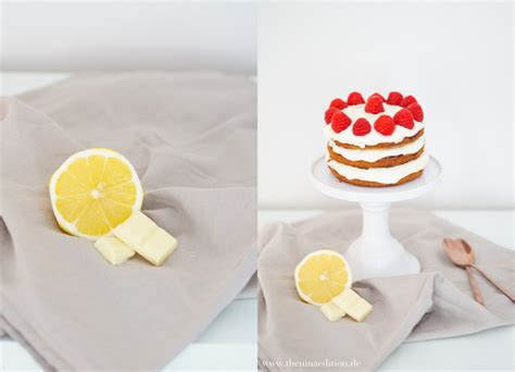 Backen Weiße Schokolade Zitronen Naked Cake The Nina Edition The Nina Edition