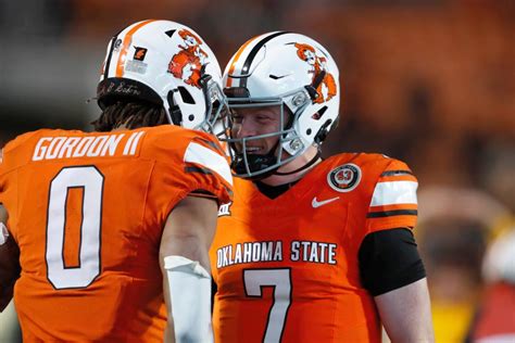 Oklahoma State Football Report Card Ollie Gordon Aces Another Test In