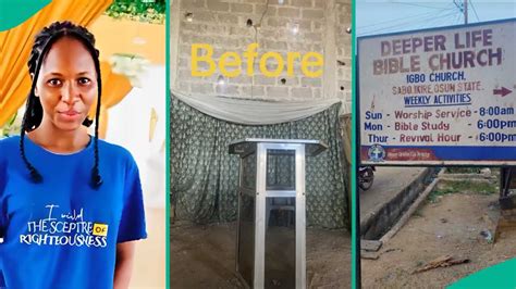 Lady Transforms Deeper Life Bible Church Branch's Background, Video of ...