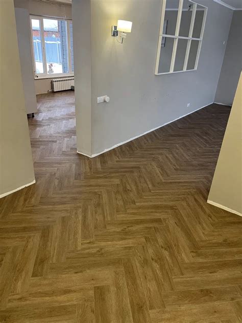 Кварцвиниловая плитка (Елочка) Alpine Floor PARQUET LIGHT ECO 13-10 ...