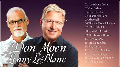 Don Moen Lenny LeBlanc Nonstop Collection 2021 Love Came Down