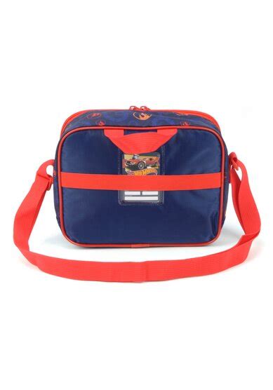 Mochila Escolar Rodinha Lancheira Estojo Hot Wheels Luxcel Lika Bijuterias
