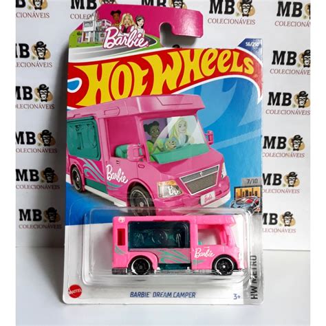Hot Wheels Barbie Dream Camper Shopee Brasil