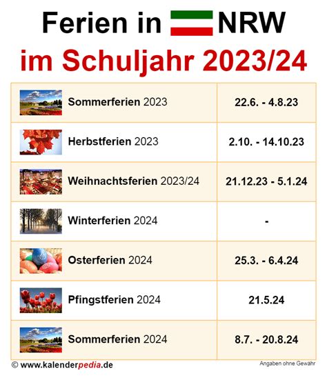 Kalender Nordrhein Westfalen Top The Best List Of School