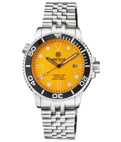 Master Automatic Diver Ceramic Black Bezel Orange Full Luminous