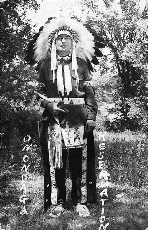 Native American Indian Onondaga Reservation Rppc Postcard Topics