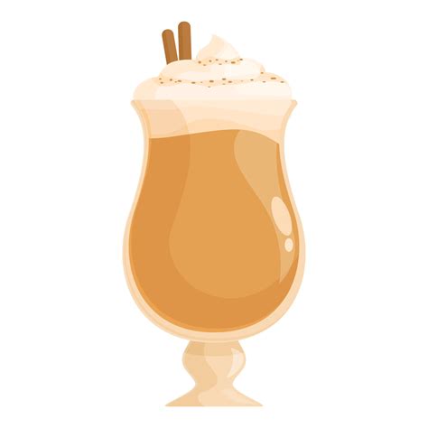 Fall spice latte icon cartoon vector. Pumpkin drink 20353292 Vector Art at Vecteezy