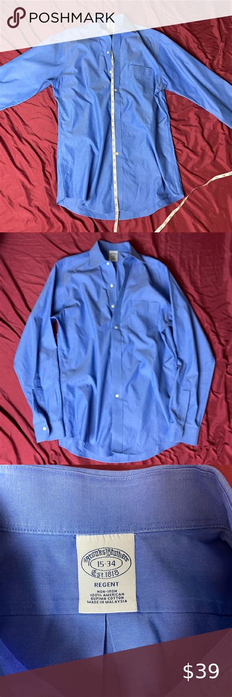 Brooks Brothers Regent Dress Shirt Mens Shirt Dress