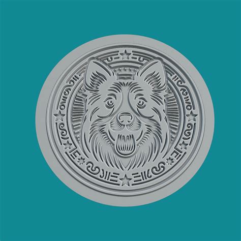 Archivo 3D Dog Animal Medallion 🐕 ・Diseño imprimible en 3D para ...