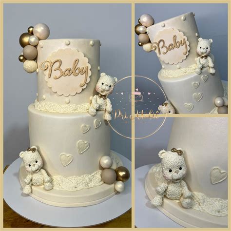 Bolo Fake Chá Revelação Nude Elo7 Produtos Especiais