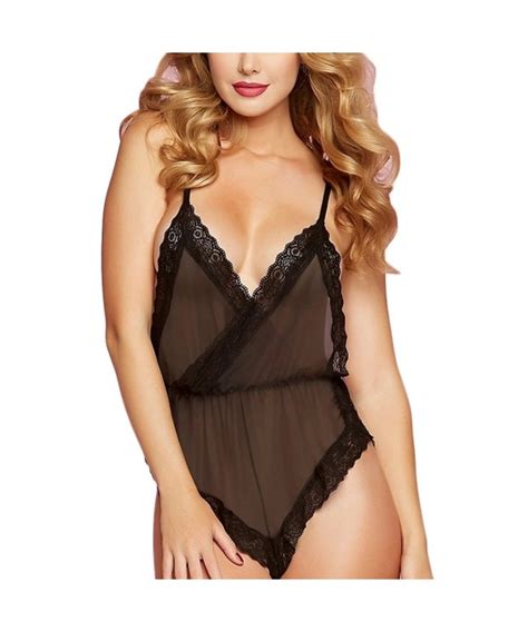 Lover Beauty Women S Lingerie Sexy One Piece Lace Babydoll Short