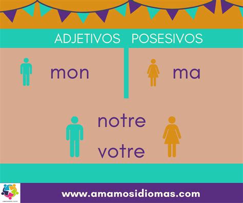 Adjetivos Posesivos En Francés Adjetivo Posesivo Adjetivos Posesivo