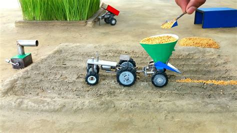 How To Make Tractor Machine Seed Spreader Science Project Keepvilla